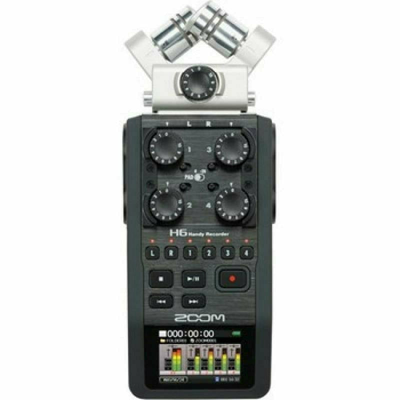 Hire Equipment - Zoom H6 Portable Audio Recorder - Daily Hire 24hr - Dragon Image