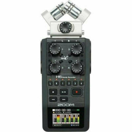 Hire Equipment - Zoom H6 Portable Audio Recorder - Weekend Hire - Dragon Image