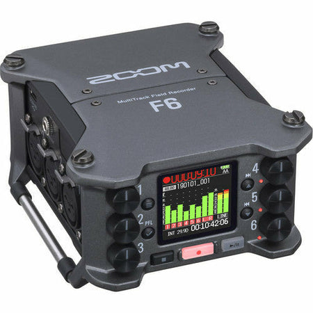 Zoom F6 Multi-Track Field Recorder w/ 32-Bit Float Recording - Dragon Image